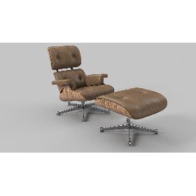 Eames Vitra Lounge Chair 1956 OBN model